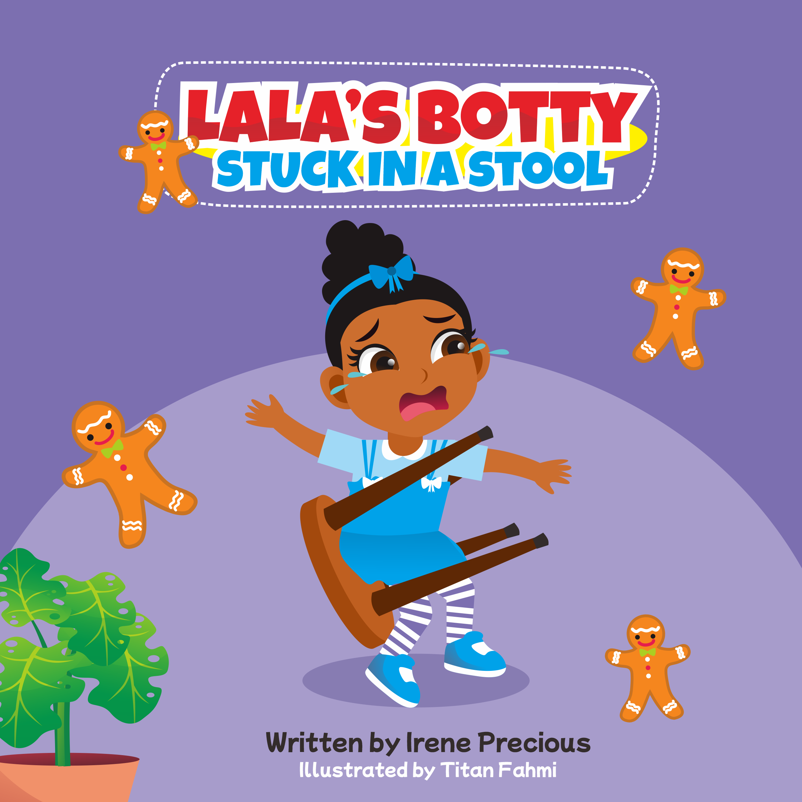 Lala’s Botty Stuck in a Stool